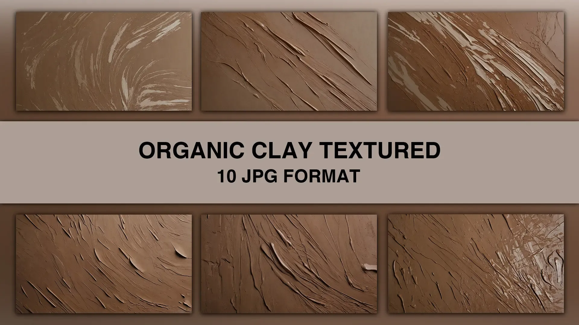 Organic Clay Textured Background Pack of 10 Images